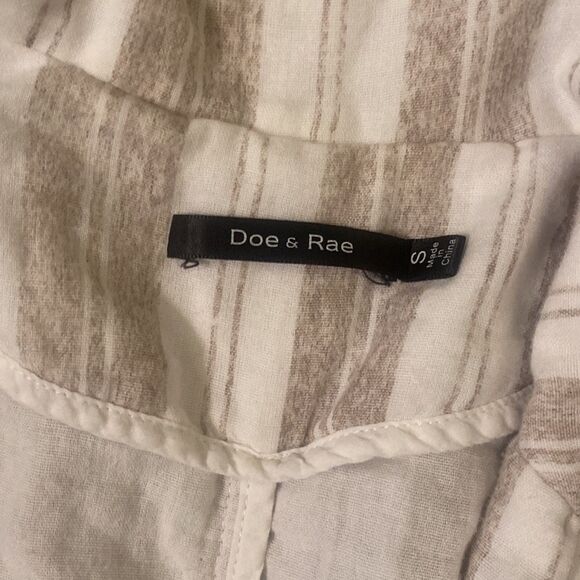 Doe & Rae Small Cotton Blazer - Picture 2 of 5